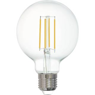 Outlet: EGLO Zigbee G80, Klar E27 LED Globepære 6W i 2700K