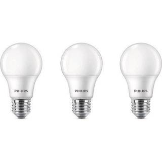 Fordelspakke 3x Philips Pære LED E27 Pære Matt 8W 806lm - 827 Ekstra Varm Hvid