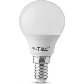 V-Tac 4,5W LED pære - Samsung LED chip, P45, E14 - Dæmpbar : Ikke dæmpbar, Kulør : Neutral