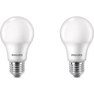 Fordelspakke 2x Philips Pære LED E27 Pære Matt 5W 470lm - 827 Ekstra Varm Hvid