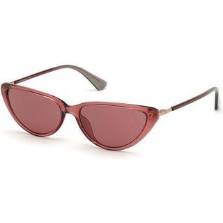 Guess GU7656 69S 56 Solbriller Kvinder Burgunder - Shiny Burgundy - 56mm