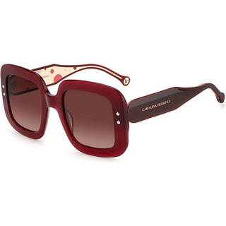 Carolina Herrera CH 0010/S LHF/3X 52 Solbriller Kvinder Burgunder - Transparent Burgundy - 52mm