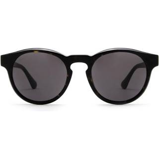 Web Unisex WE0324 56A Solbriller Acetat Havana Grå Rund Normal