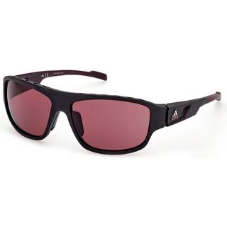 Adidas Sport Mand SP0045 02S Solbriller Injiceret Sort Rød Firkantet Normal