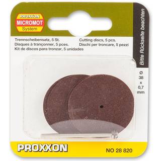 PROXXON Skæreskiver 38x0,7 mm  5 stk.