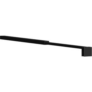 Scanbad Match teleskopstang til fast væg, model D, 60-100 cm, sort