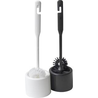 Wc-set rensborste vit kron