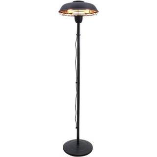 HORTUS terrassevarmer med snorafbryder, sort - 2100 W