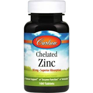 Chelateret zink, 30mg - 100 tabs