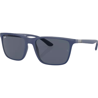 Ray - Ban Mand RB4385 601587 Solbriller Kig Blå Grå Firkantet Normal - Blå