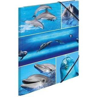 Herma elastikmappe pap A4 delfin