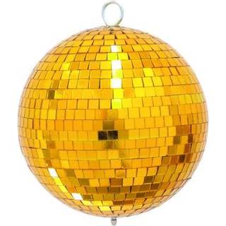 Eurolite Mirror Ball 30cm gold TILBUD NU spejlkugle spejl bold guld