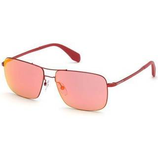 Adidas Originals OR0003 66U 58 Solbriller Mænd Rød - Shiny Red - 58mm