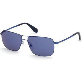 Adidas Originals OR0003 90X 58 Solbriller Mænd Blue - Shiny Blue - 58mm