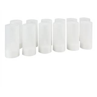 12 stk genopladelige LED fyrfadslys – m/opladnings