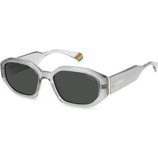 Polaroid PLD 6189/S KB7/M9 55 Solbriller Kvinder Grå - Transparent Grey - 55mm