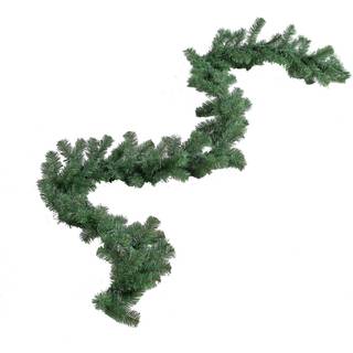 NORDIC WINTER kunstig granguirlande med lys, 230V, 240 cm - kan serieforbindes