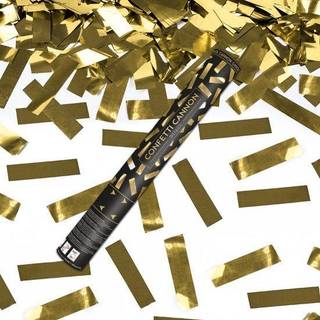 Konfettirør Guld farver Metallic streamers 40 cm – til magiske festmomenter