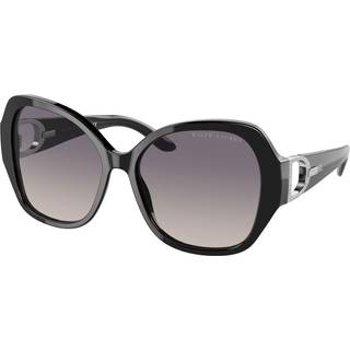 Ralph Lauren RL8202B 5001V6 57 Solbriller Kvinder Black - Shiny Black - 57mm