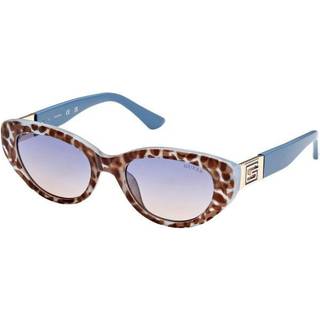 Guess GU7849 92W 51 Solbriller Kvinder Brun - Blue Pattern Brown - 51mm