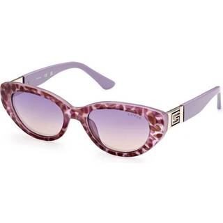 Guess GU7849 83Z 51 Solbriller Kvinder Purple - Purple Havana - 51mm
