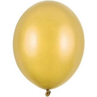 100 stk. Latexballoner royal blå metallic 10" - Professionel kvalitet til festpynt