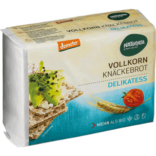Naturata Knækbrød Fuldkorn Demeter Ø - 250 g.