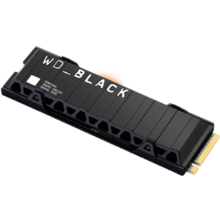 WD_BLACK SN850X NVMe SSD con Dissipatore 2 TB SSD Interno (Memoria Gaming, Tecnologia PCIe Gen4, Lettura 7300 MB/s, Scrittura 6600 MB/s) Nero