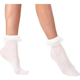 Spitzensöckchen weiß
