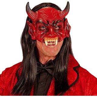 Djævle halvmaske