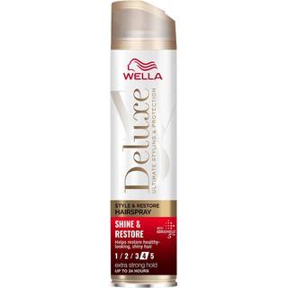 Wella Deluxe Shine & Restore Hårspray - stærk hold med volumeneffekt 250 ml - 250 ml