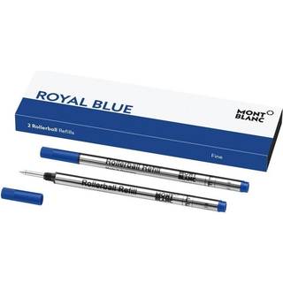 Mont Blanc Royal Blue F refill Rollerball 128232