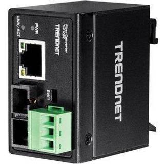 TRENDnet TI-F10SC - fibre media converter - 10Mb LAN 100Mb LAN