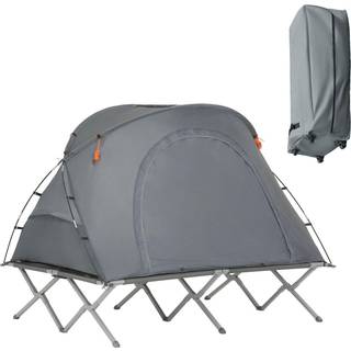 SoBuy Oppusteligt Campingtelt OGS60-L-HG til 2 personer