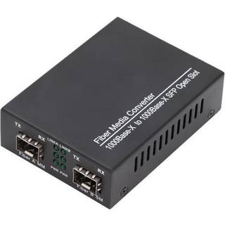 DIGITUS DN-82133 Gigabit Multimode/Singlemode Media Converter SFP