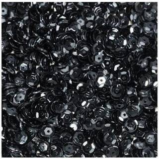 Pailletter / Palietter Sort 8mm 10g