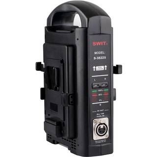 SWIT S-3822S dual quick charger + adapter for V-mount batteries