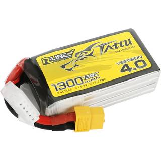 Gens 4s  1300mAh -130C- Gens Ace Tattu R-line 4.0 XT60