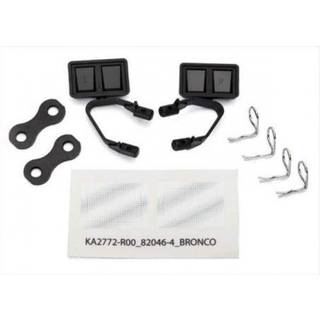 TRAXXAS 8073 Side Mirrors Set Black Bronco