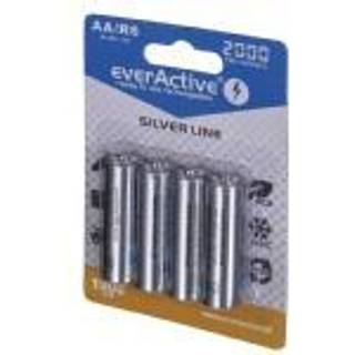 EverActive Silver Line EVHRL6-2000 Genopladelige AA-batterier 2000mAh - 4 stk.