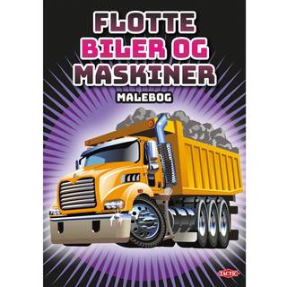 Tactic Flotte biler og maskiner malebog