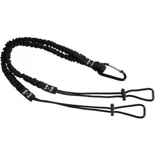 Dobbelt værktøjs lanyard - ks m. 10 stk. - Sort