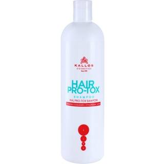 Kallos Hair Pro-Tox Shampoo med keratin til tørt og skadet hår 500 ml - 500 ml