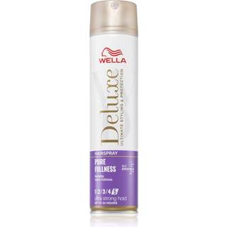 Wella Deluxe Pure Fullness Ekstrastærk fikserende hårspray med volumeneffekt 250 ml - 250 ml
