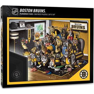 Youthefan NHL Boston Bruins Purebred fans 500 pc puslespil - en rigtig neglebiter