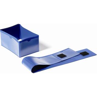 Durable lagerlomme til pallefod 145x75mm blå