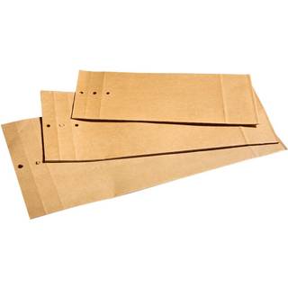 Prøveposer nr 7 300x190x40mm 11819 brun
