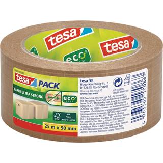 6 x Tesa Pack Ultra Strong Ecologo pakketape 50mmx25m