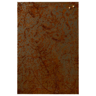 Naga magnetisk metal tavle 40x60cm rusten