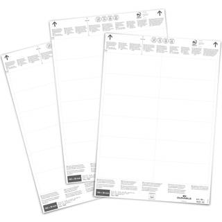 Durable Indstiksark til lagerlommer 100 x 38 mm